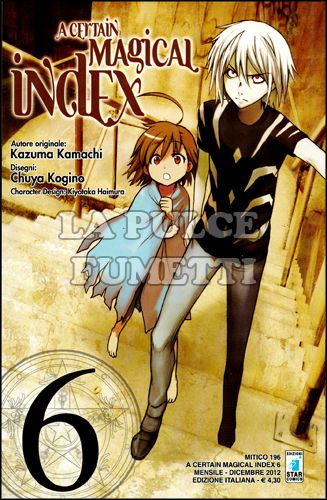 MITICO #   196 - A CERTAIN MAGICAL INDEX 6